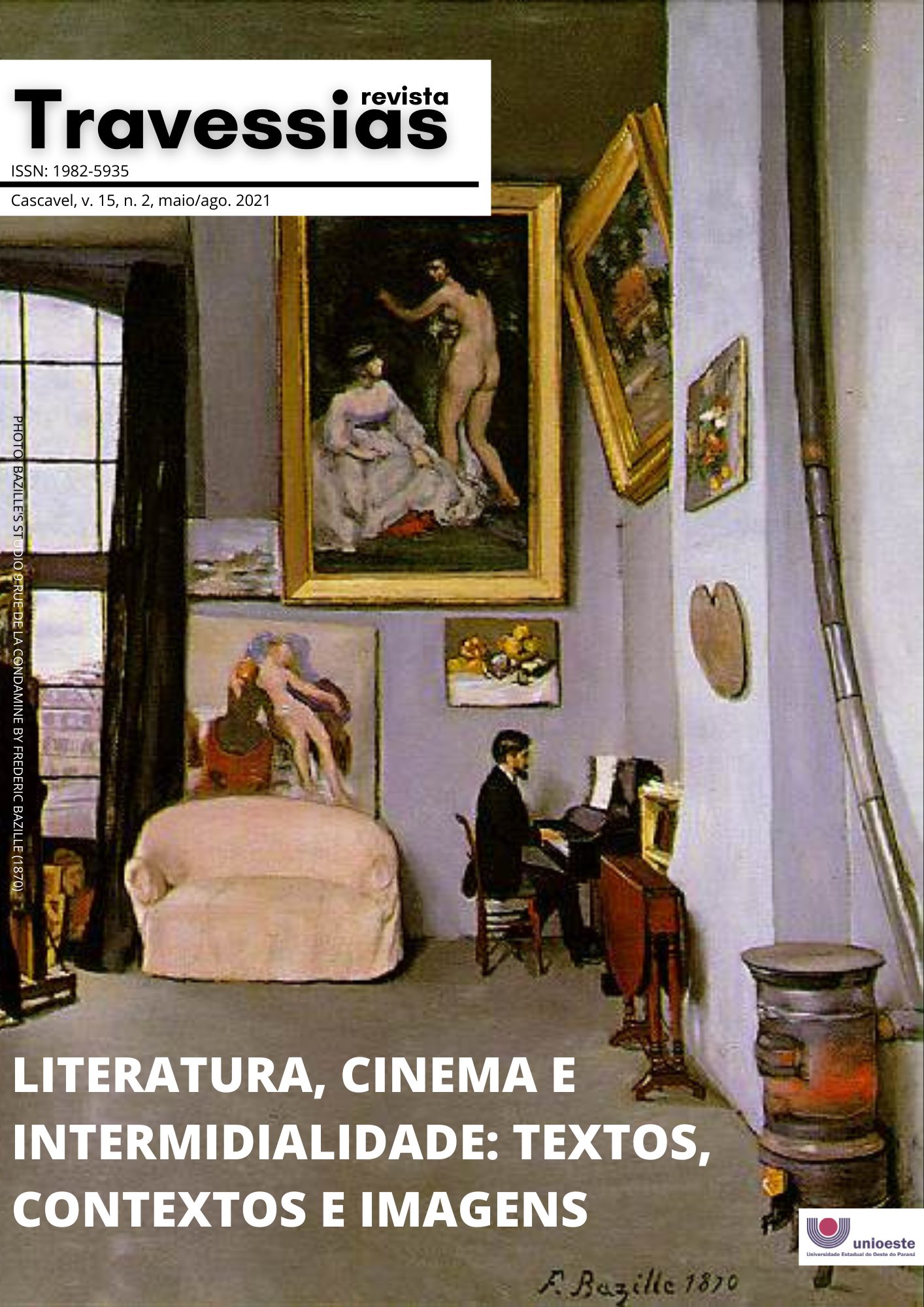 Imagem da capa: "The Artist's Studio, Rue de la Condamine", de Frédéric Bazille