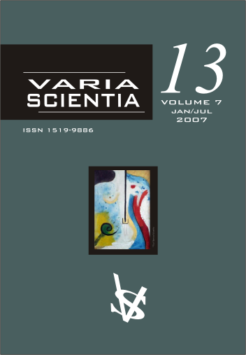 					Visualizar v. 7 n. 13 (2007)
				