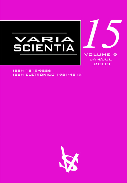 					Visualizar v. 9 n. 15 (2009)
				