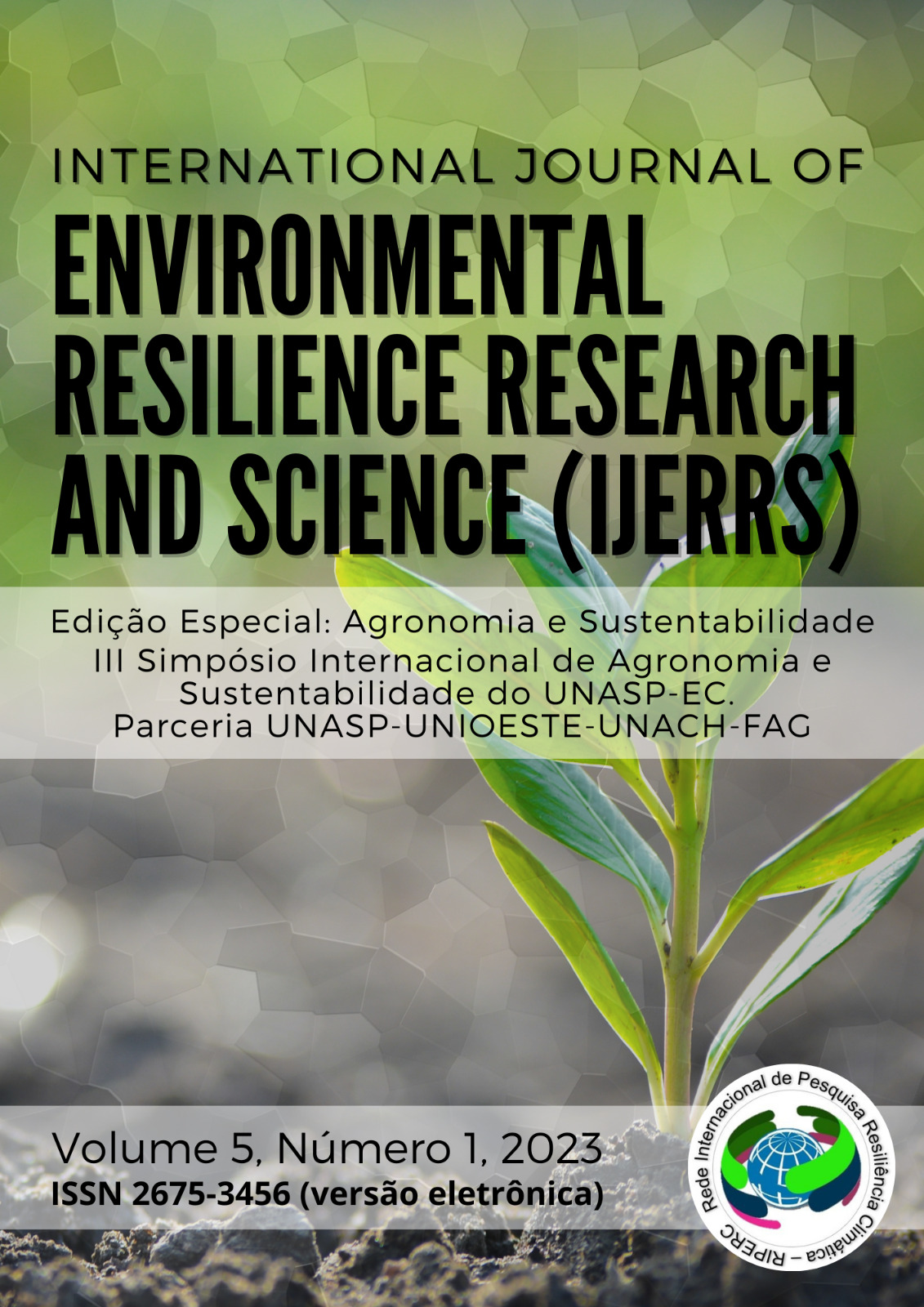 					Afficher Vol. 5 No. 1 (2023): NÚMERO ESPECIAL - Agronomia e Sustentabilidade 
				
